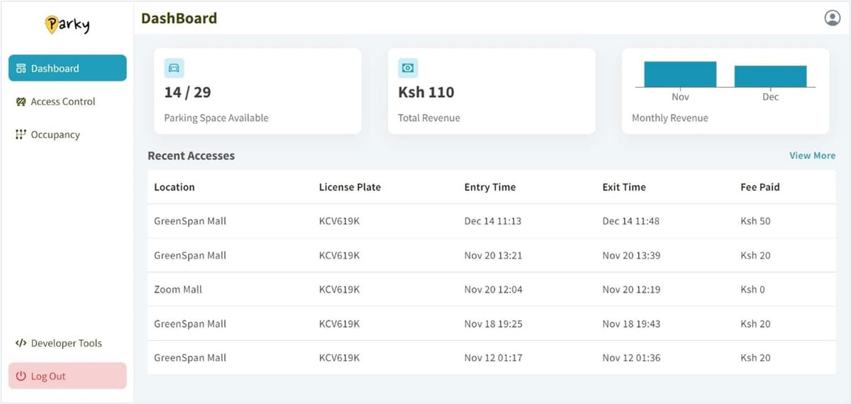 Parky - AI-Powered Smart Parking System
